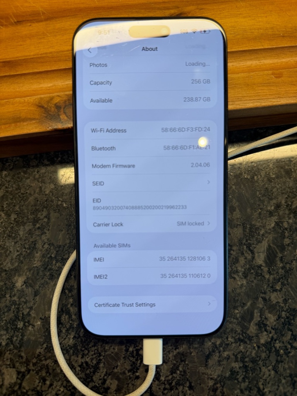 Apple iPhone 16 Pro Max - Space Black Finish - Picture 8 of 8